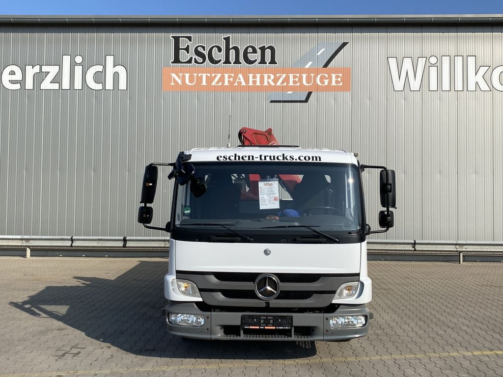 Tipper van Mercedes-Benz 818 Atego | Fassi F65*MEILLER*PKW-AHK*1.Hand: picture 9
