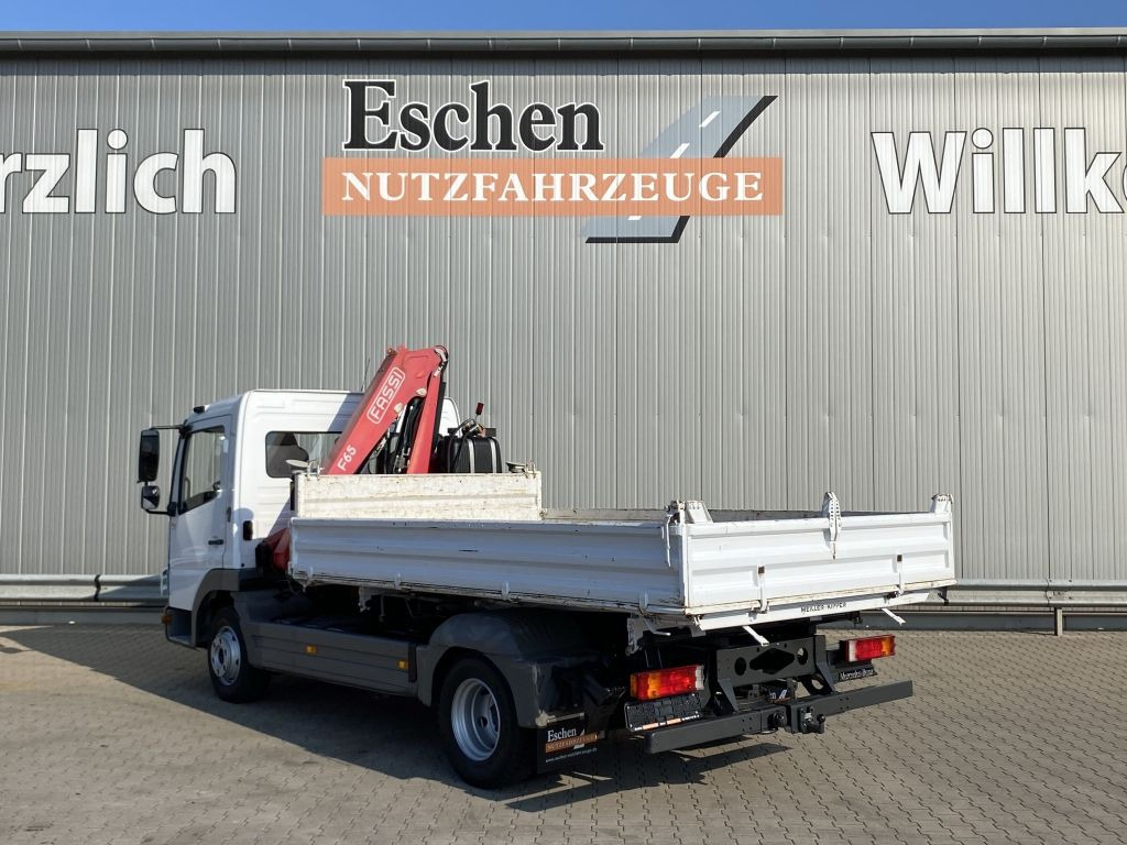 Mercedes-Benz 818 Atego | Fassi F65*MEILLER*PKW-AHK*1.Hand - Tipper van: picture 4 Mercedes-Benz 818 Atego | Fassi F65*MEILLER*PKW-AHK*1.Hand - Tipper van: picture 4