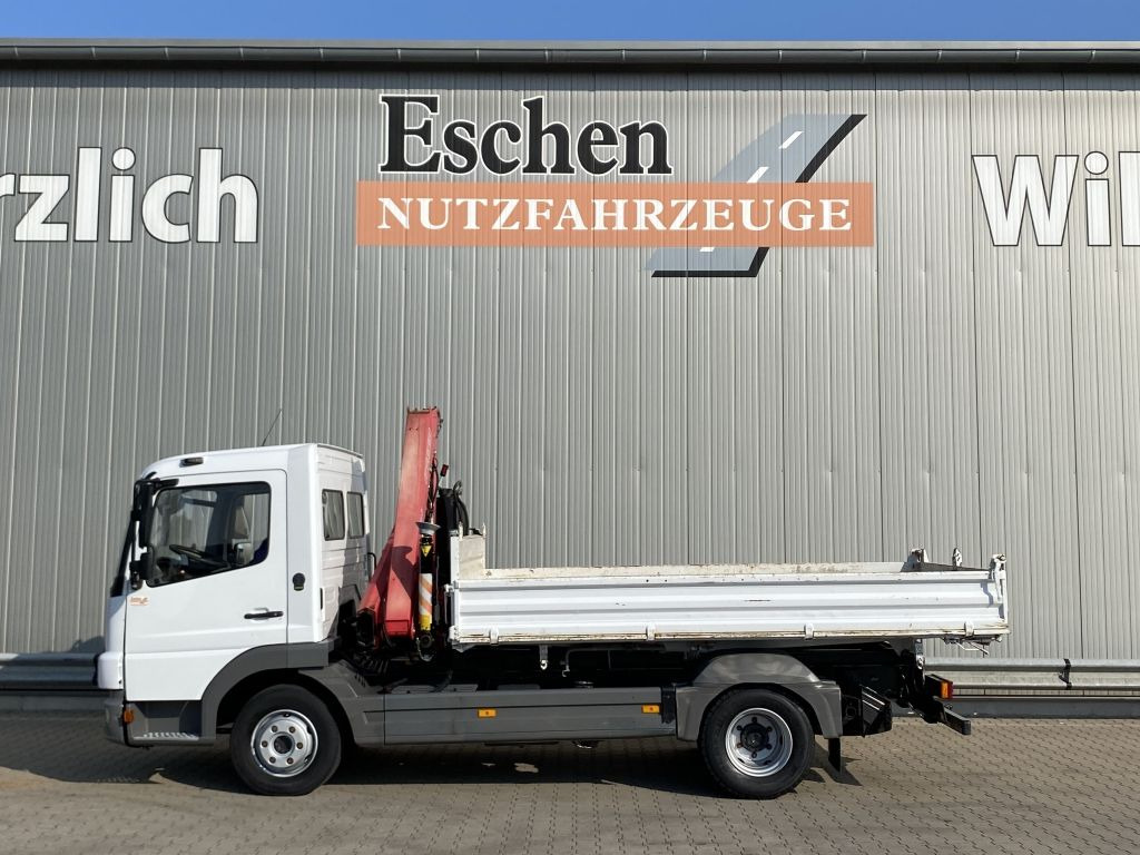 Mercedes-Benz 818 Atego | Fassi F65*MEILLER*PKW-AHK*1.Hand - Tipper van: picture 2 Mercedes-Benz 818 Atego | Fassi F65*MEILLER*PKW-AHK*1.Hand - Tipper van: picture 2