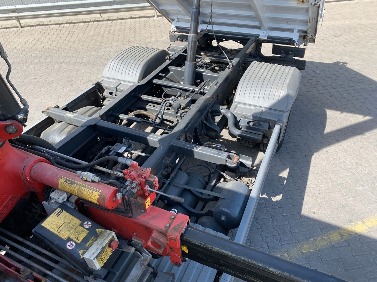 Tipper van Mercedes-Benz 818 Atego | Fassi F65*MEILLER*PKW-AHK*1.Hand: picture 10