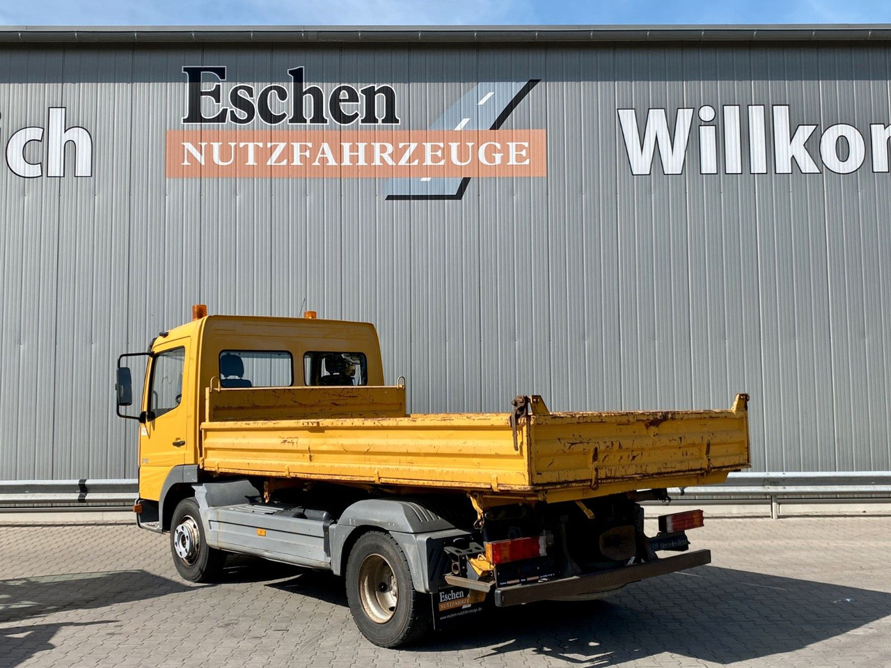 Mercedes-Benz 818 Atego | MEILLER*6-Gang manuell*AHK*Klima*ABS - Tipper van: picture 4 Mercedes-Benz 818 Atego | MEILLER*6-Gang manuell*AHK*Klima*ABS - Tipper van: picture 4