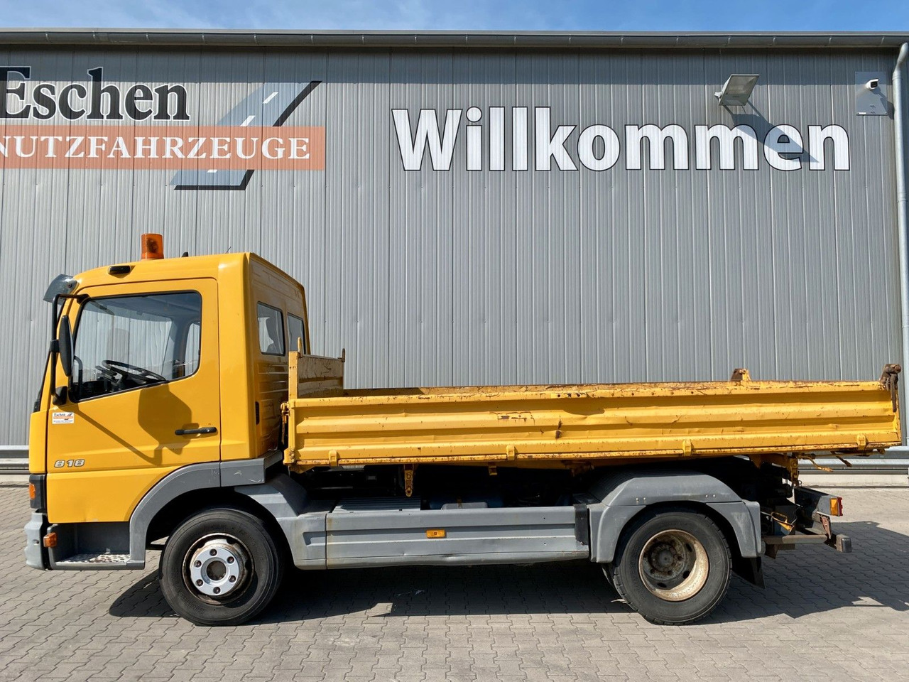 Mercedes-Benz 818 Atego | MEILLER*6-Gang manuell*AHK*Klima*ABS - Tipper: picture 3 Mercedes-Benz 818 Atego | MEILLER*6-Gang manuell*AHK*Klima*ABS - Tipper: picture 3