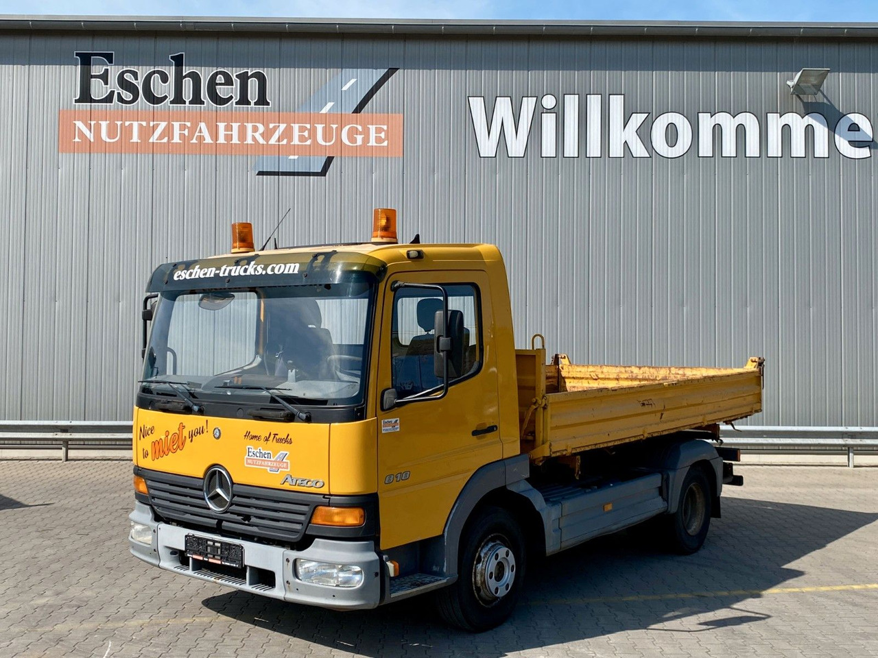 Mercedes-Benz 818 Atego | MEILLER*6-Gang manuell*AHK*Klima*ABS - Tipper: picture 2 Mercedes-Benz 818 Atego | MEILLER*6-Gang manuell*AHK*Klima*ABS - Tipper: picture 2