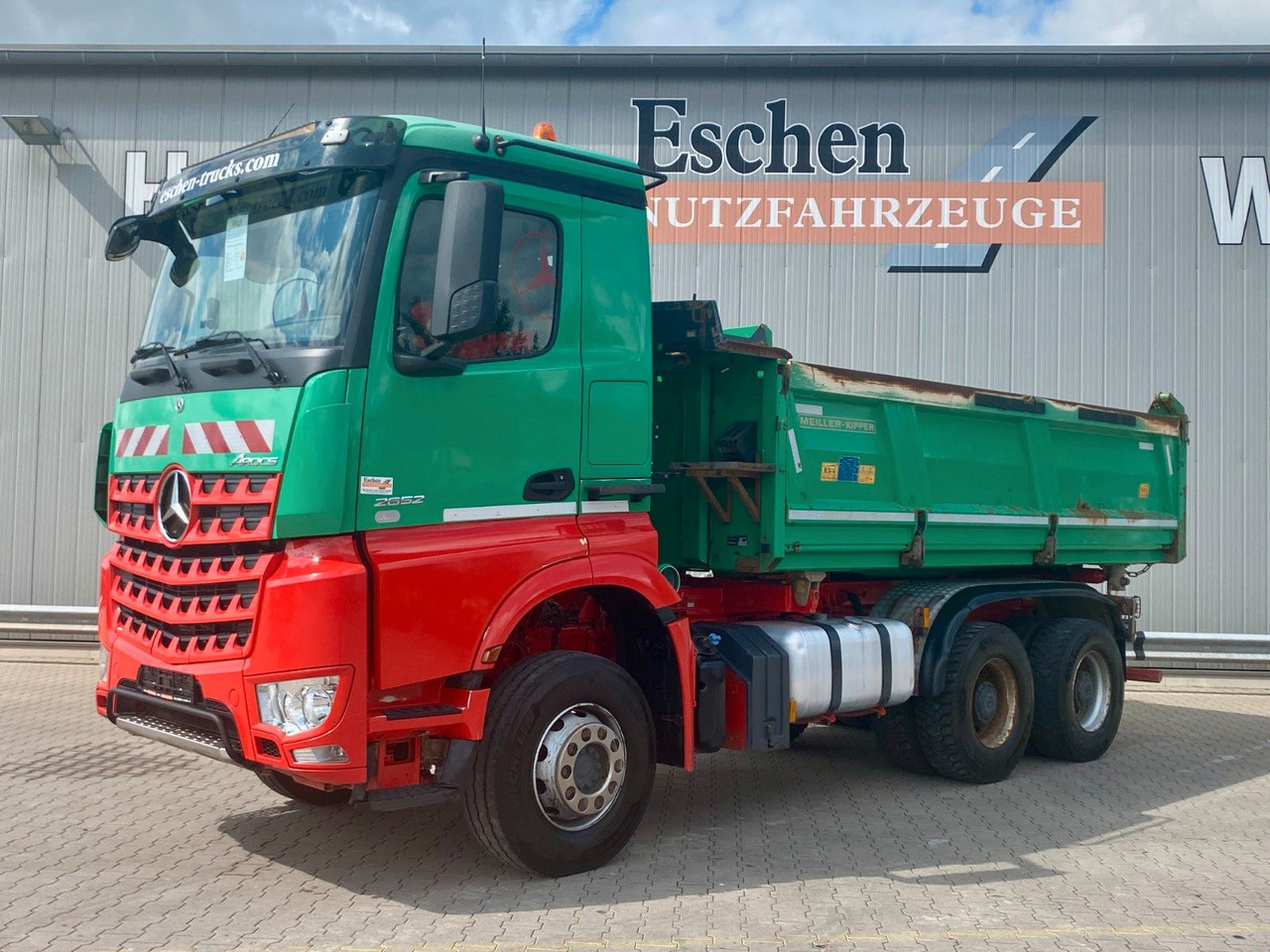 Mercedes-Benz Arocs 2652 6x4B MEILLER Bordmatik*Blatt*Retarder - Tipper: picture 1 Mercedes-Benz Arocs 2652 6x4B MEILLER Bordmatik*Blatt*Retarder - Tipper: picture 1