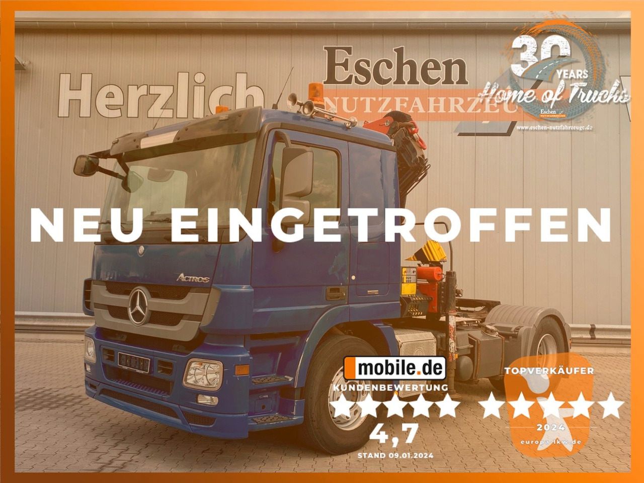 Mercedes-Benz 1841 Actros MP3 | PK 18502*Funk&Flur*Klima*1.Hd - Tractor unit: picture 1 Mercedes-Benz 1841 Actros MP3 | PK 18502*Funk&Flur*Klima*1.Hd - Tractor unit: picture 1