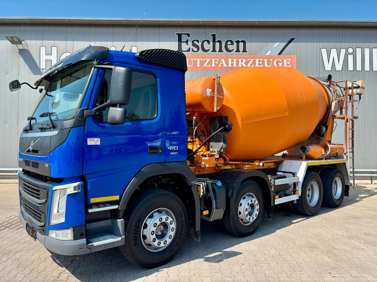 Volvo FM 410 / 8x4 | 9m³ Intermix*I-Shift*Klima*Blatt - Concrete mixer truck: picture 1 Volvo FM 410 / 8x4 | 9m³ Intermix*I-Shift*Klima*Blatt - Concrete mixer truck: picture 1