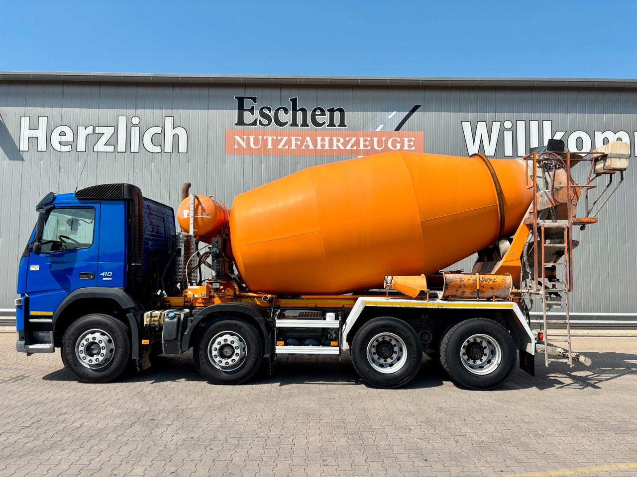 Volvo FM 410 / 8x4 | 9m³ Intermix*I-Shift*Klima*Blatt - Concrete mixer truck: picture 2 Volvo FM 410 / 8x4 | 9m³ Intermix*I-Shift*Klima*Blatt - Concrete mixer truck: picture 2