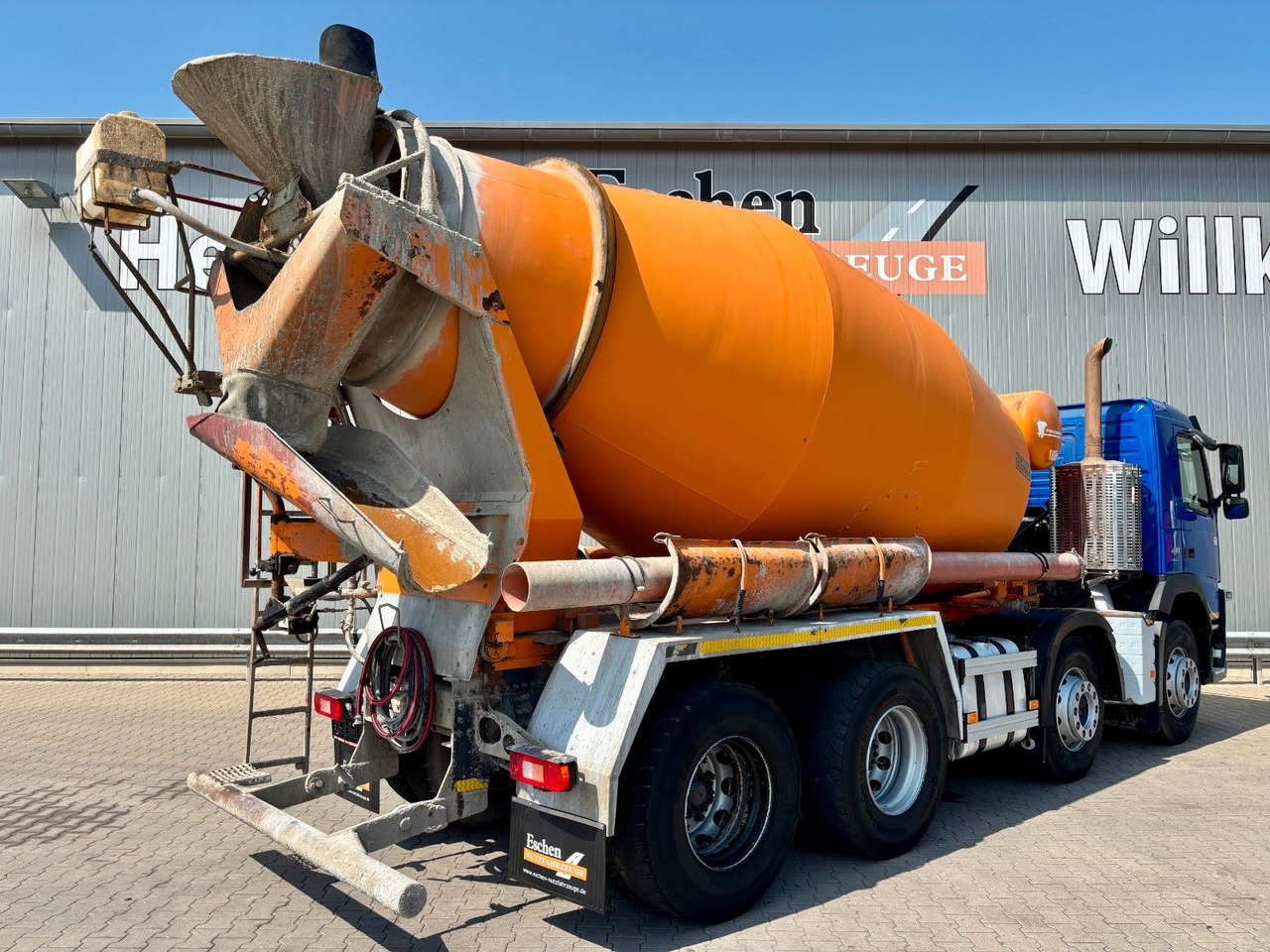 Volvo FM 410 / 8x4 | 9m³ Intermix*I-Shift*Klima*Blatt - Concrete mixer truck: picture 5 Volvo FM 410 / 8x4 | 9m³ Intermix*I-Shift*Klima*Blatt - Concrete mixer truck: picture 5