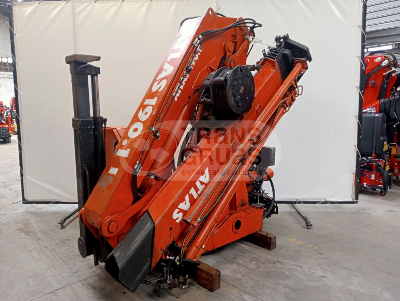 Grúa Atlas AK 190.1 A5 - Loader crane for Truck: picture 4 Grúa Atlas AK 190.1 A5 - Loader crane for Truck: picture 4