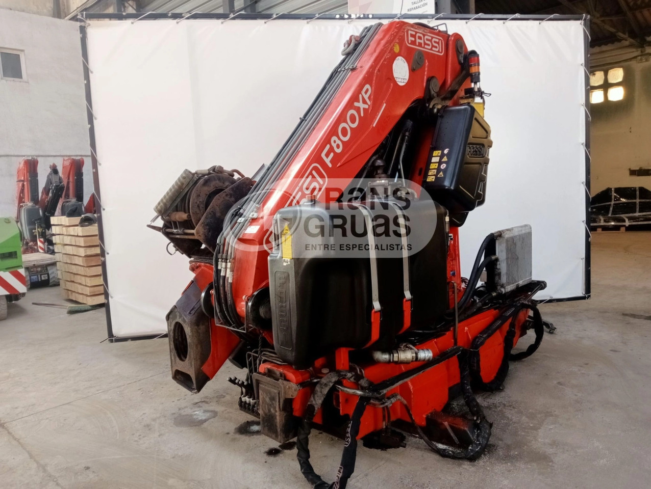 Grúa Fassi F800AXP.26 - Loader crane for Truck: picture 3 Grúa Fassi F800AXP.26 - Loader crane for Truck: picture 3