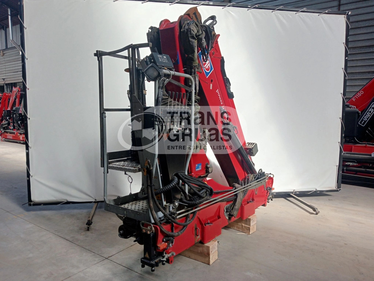 Grúa HMF 1244-Z1 - Loader crane for Truck: picture 3 Grúa HMF 1244-Z1 - Loader crane for Truck: picture 3