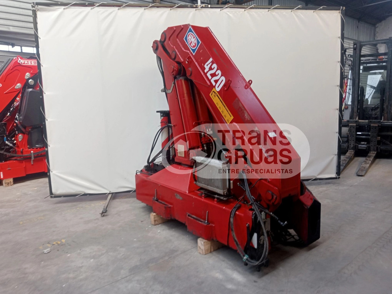 Grúa HMF 4220 K4 - Loader crane for Truck: picture 4 Grúa HMF 4220 K4 - Loader crane for Truck: picture 4