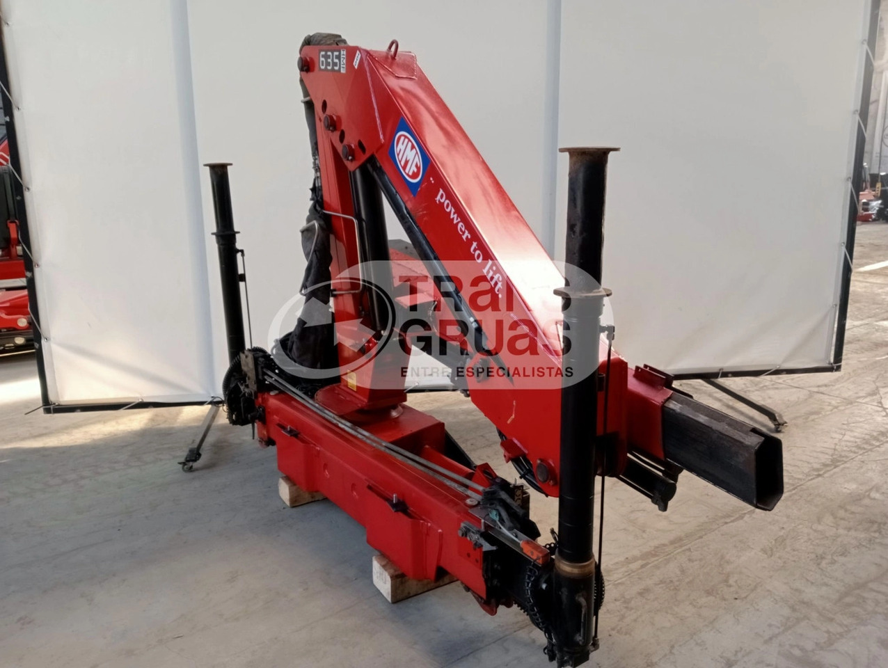 Grúa HMF 635 K2 - Loader crane for Truck: picture 3 Grúa HMF 635 K2 - Loader crane for Truck: picture 3