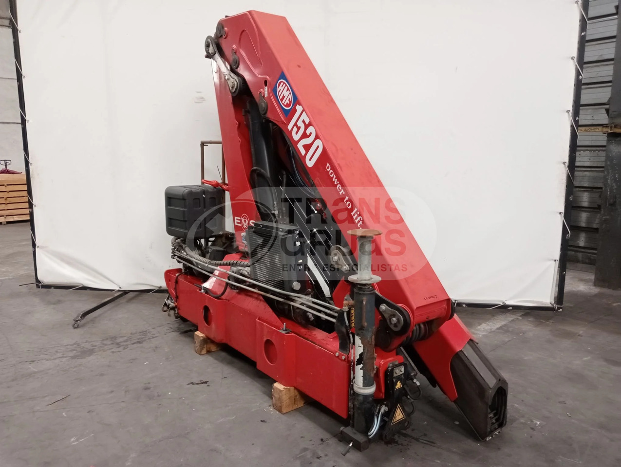 Grúa hidráulica HMF 1520 K4 - Loader crane: picture 3 Grúa hidráulica HMF 1520 K4 - Loader crane: picture 3