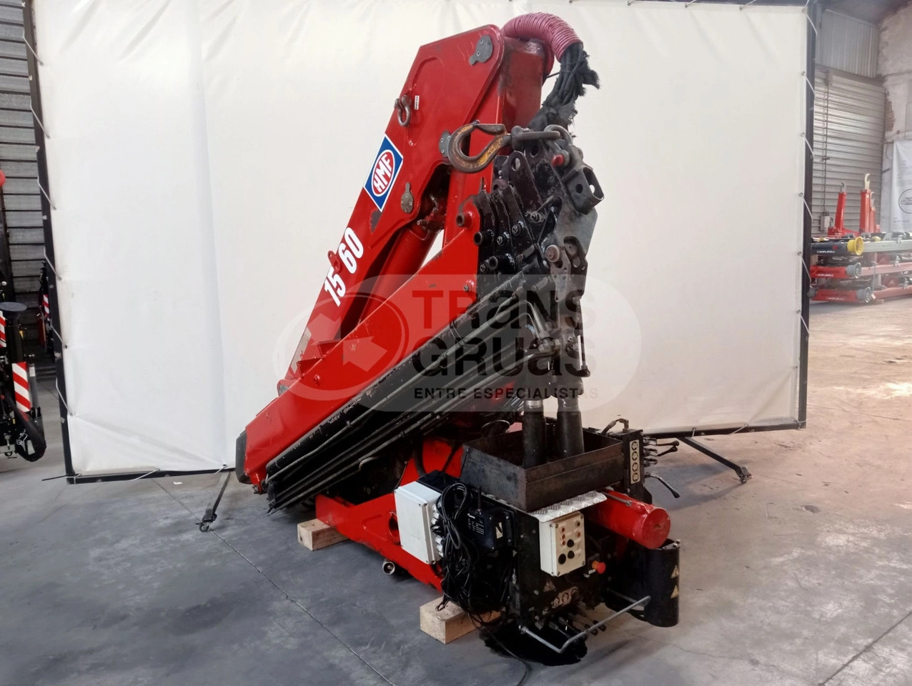 Grúa hidráulica HMF 1563 K5 - Loader crane: picture 3 Grúa hidráulica HMF 1563 K5 - Loader crane: picture 3