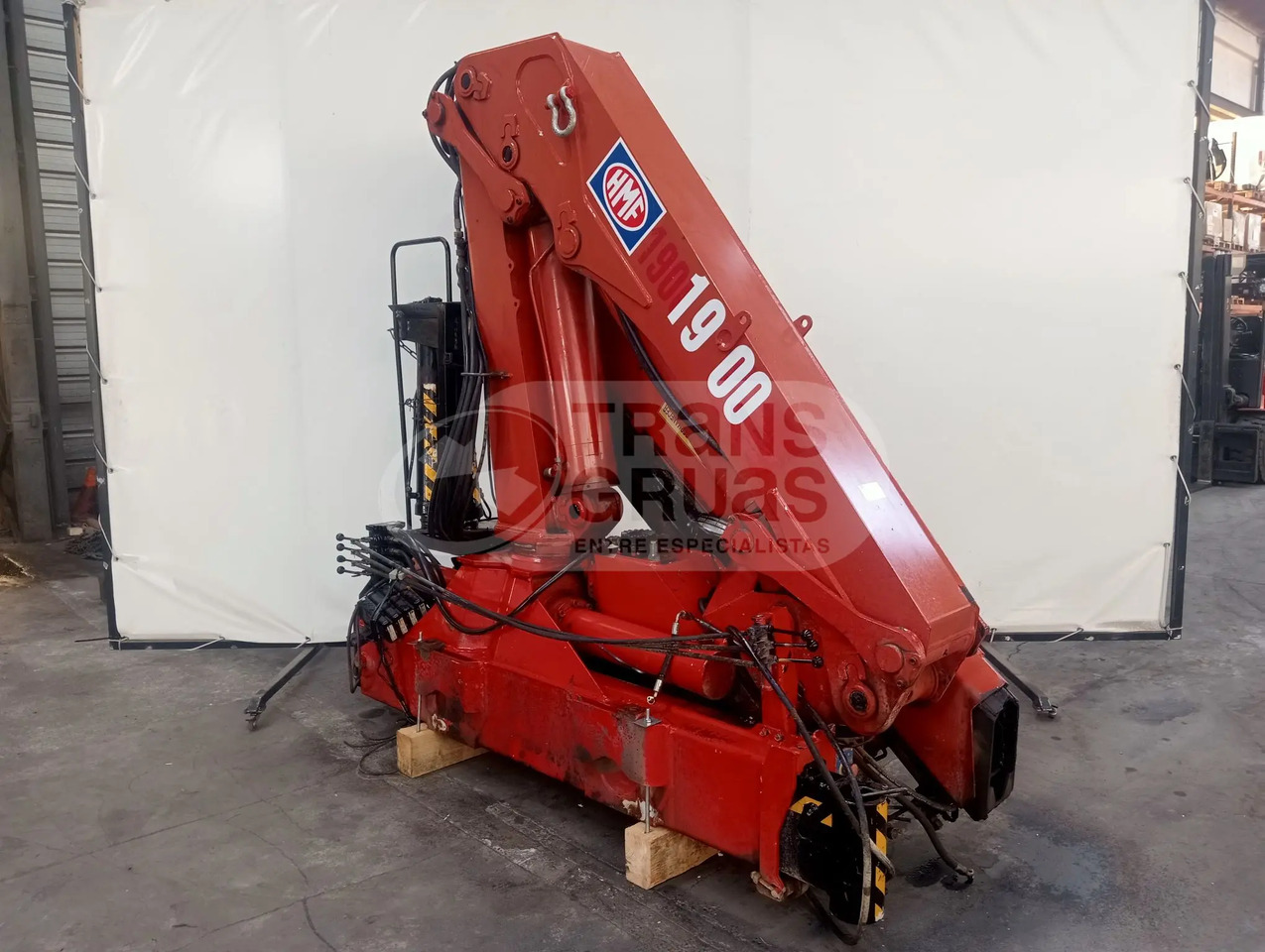 Grúa hidráulica HMF 1903 K5 - Loader crane: picture 4 Grúa hidráulica HMF 1903 K5 - Loader crane: picture 4