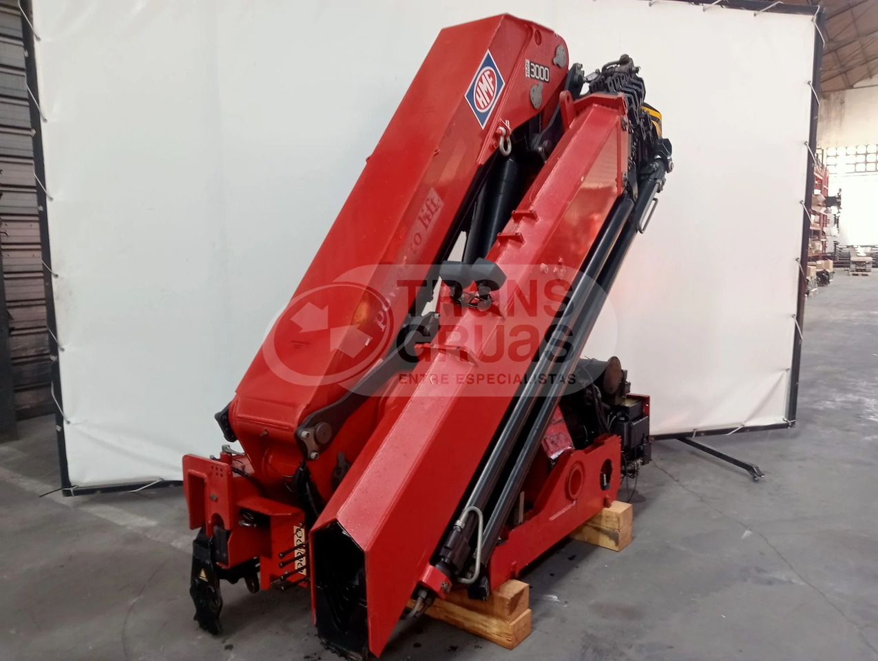 Grúa hidráulica HMF 3000 K6 - Loader crane: picture 4 Grúa hidráulica HMF 3000 K6 - Loader crane: picture 4