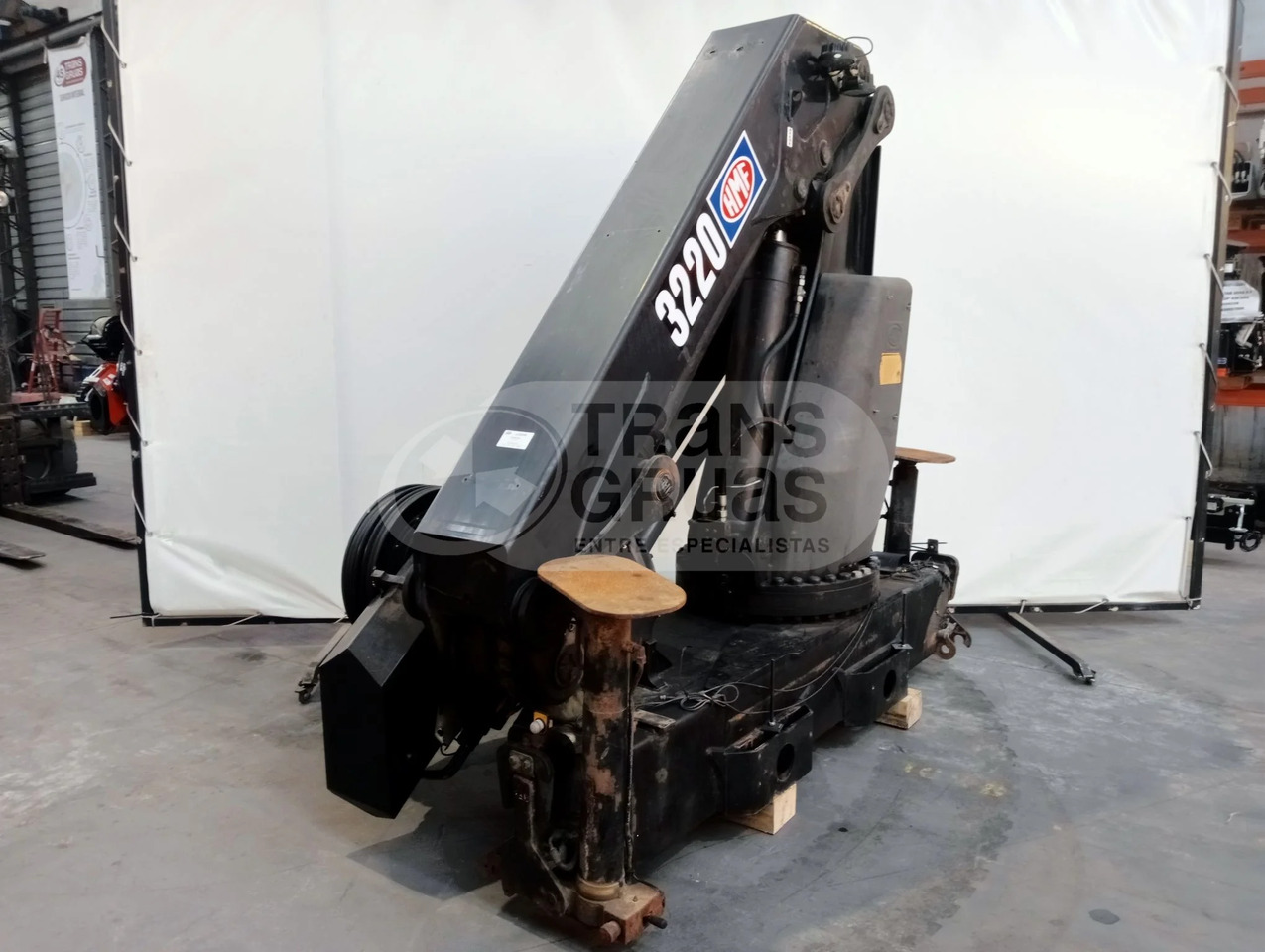 Grúa hidráulica HMF 3220 K5 - Loader crane: picture 4 Grúa hidráulica HMF 3220 K5 - Loader crane: picture 4
