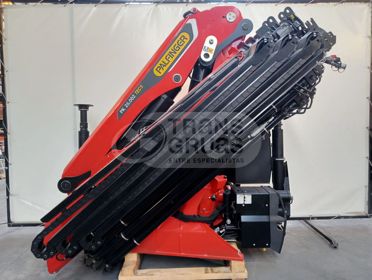 Grúa hidráulica SEMINUAVA Palfinger PK 28.002 TEC 5 - Loader crane: picture 2 Grúa hidráulica SEMINUAVA Palfinger PK 28.002 TEC 5 - Loader crane: picture 2