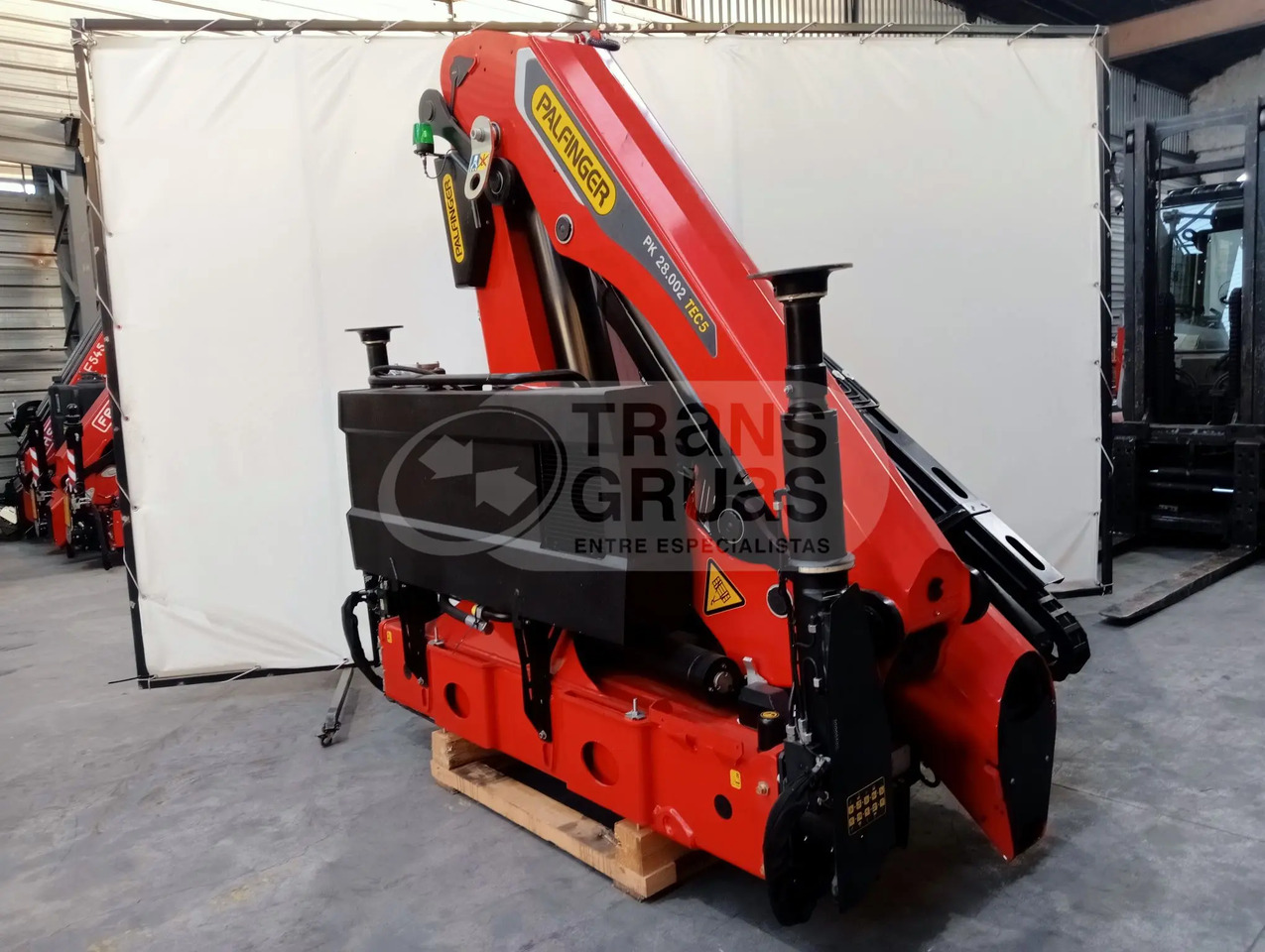 Grúa hidráulica SEMINUAVA Palfinger PK 28.002 TEC 5 - Loader crane: picture 3 Grúa hidráulica SEMINUAVA Palfinger PK 28.002 TEC 5 - Loader crane: picture 3