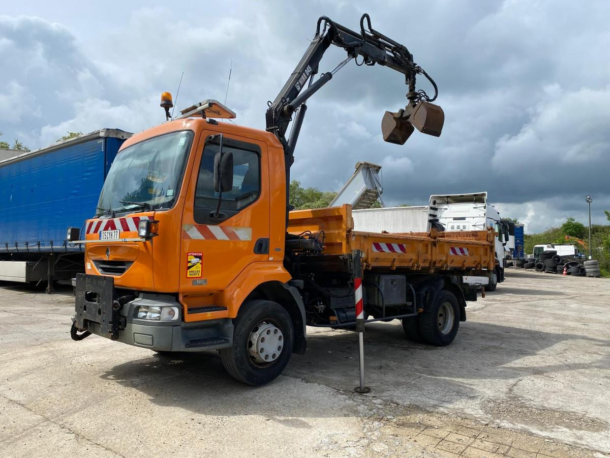 Renault Midlum 180 DCI - Tipper, Crane truck: picture 5 Renault Midlum 180 DCI - Tipper, Crane truck: picture 5