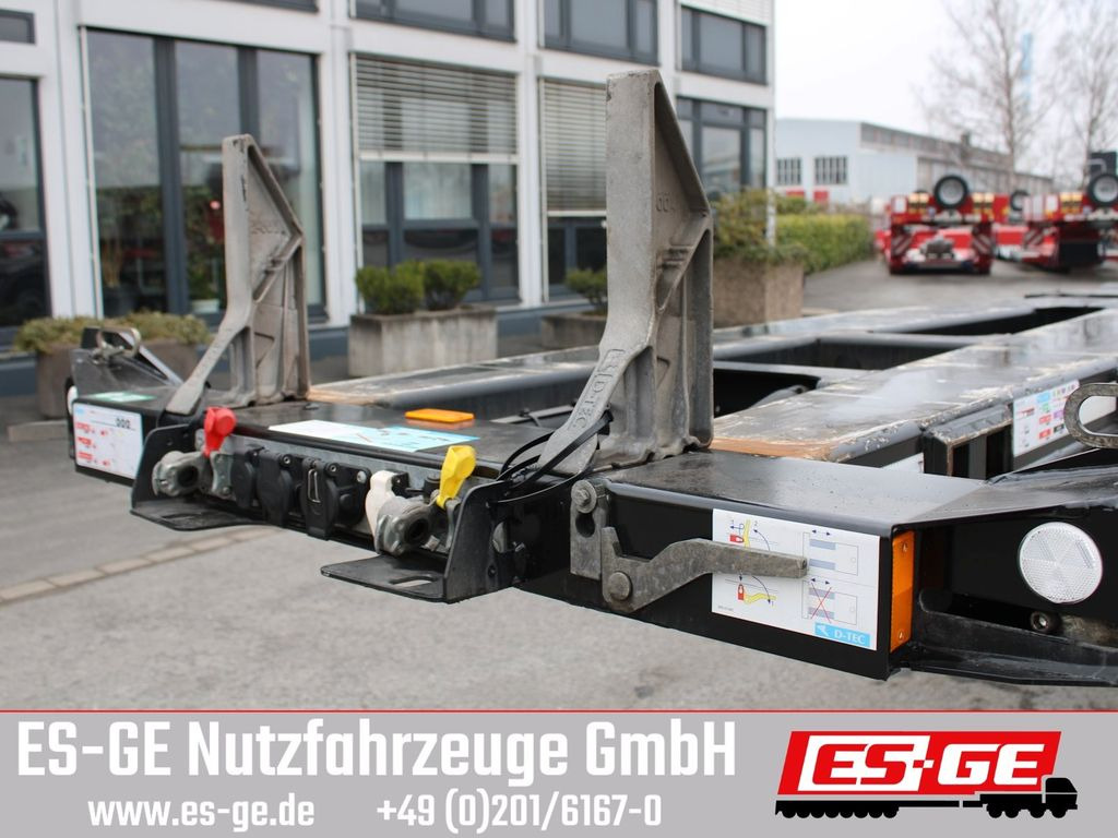 Container transporter/ Swap body semi-trailer D-TEC 3-Achs-Containerchassis Multi: picture 9