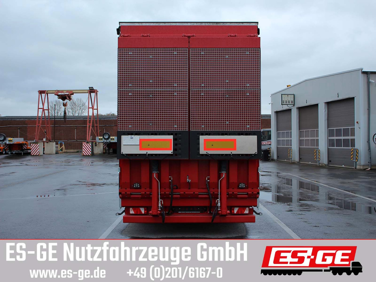 Dinkel 4-Achs-Jumbotieflader - doppelte Rampen - Low loader semi-trailer: picture 3 Dinkel 4-Achs-Jumbotieflader - doppelte Rampen - Low loader semi-trailer: picture 3