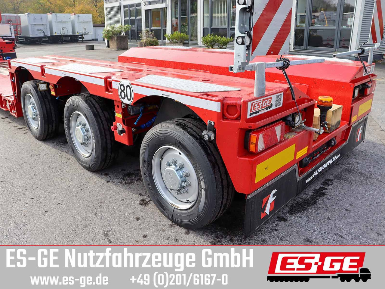 Faymonville Gigamax Tiefbett 1+3 - Low loader semi-trailer: picture 3 Faymonville Gigamax Tiefbett 1+3 - Low loader semi-trailer: picture 3