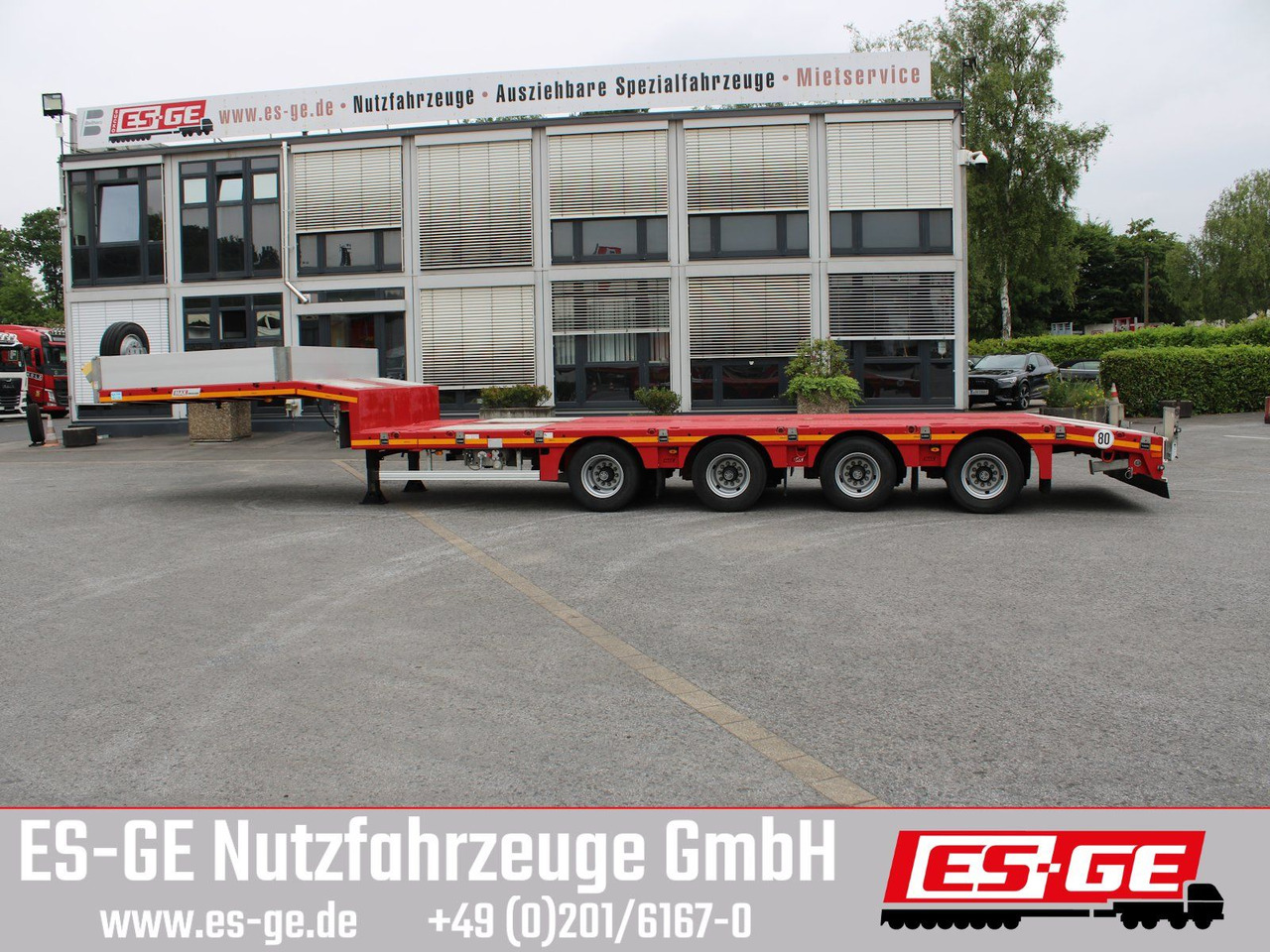 Faymonville MAX Trailer MAX100 Semi-Tieflader - Low loader semi-trailer: picture 5 Faymonville MAX Trailer MAX100 Semi-Tieflader - Low loader semi-trailer: picture 5