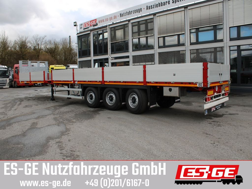 Faymonville MAX Trailer MAX200 Telesattel Bordwände - Dropside/ Flatbed semi-trailer: picture 1 Faymonville MAX Trailer MAX200 Telesattel Bordwände - Dropside/ Flatbed semi-trailer: picture 1