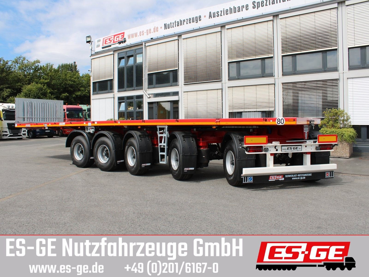 Faymonville MAX Trailer MAX410 Ballastauflieger - Dropside/ Flatbed semi-trailer: picture 2 Faymonville MAX Trailer MAX410 Ballastauflieger - Dropside/ Flatbed semi-trailer: picture 2