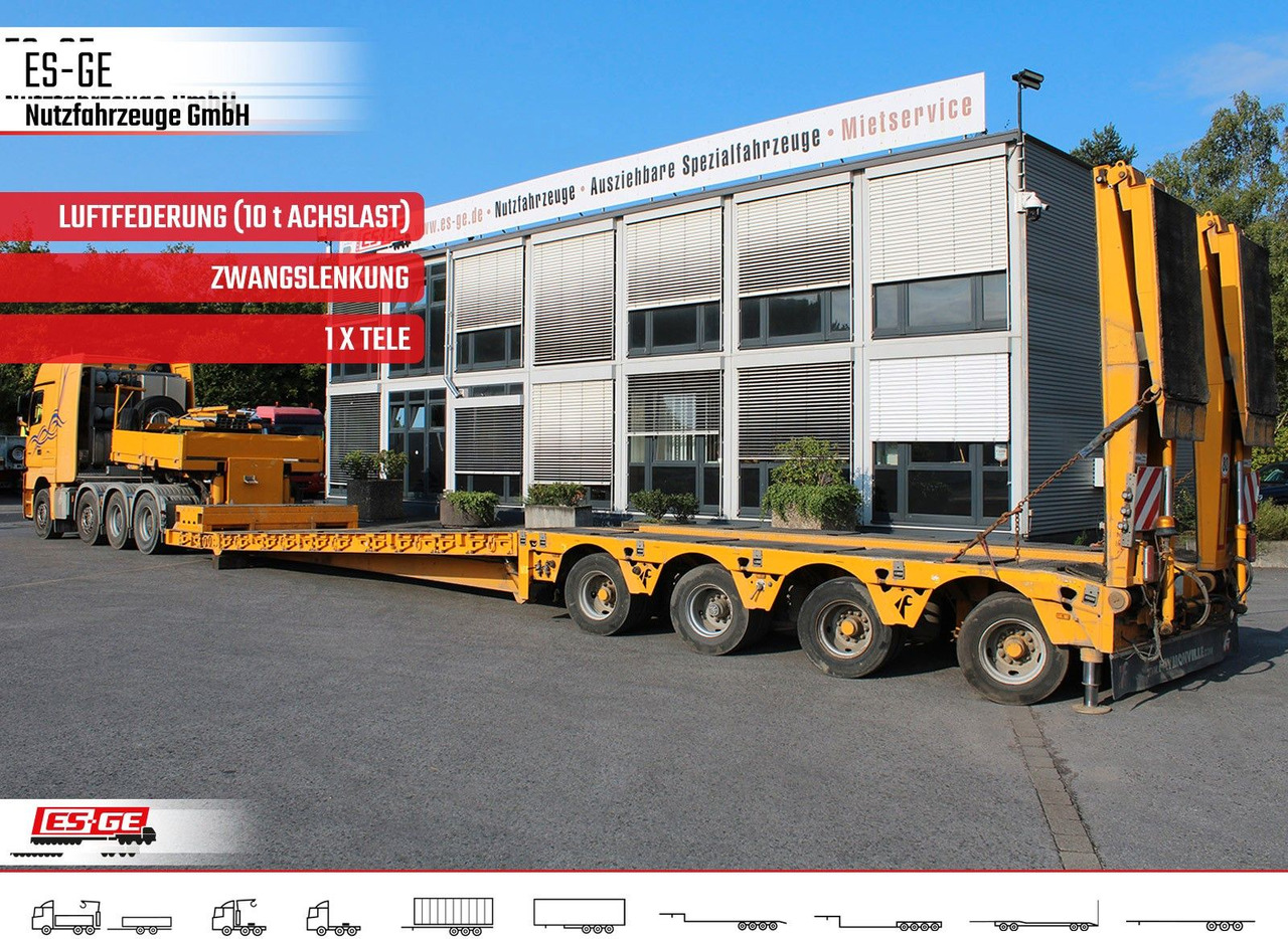 Faymonville Megamax Tiefbett 4x10 t - Low loader semi-trailer: picture 1 Faymonville Megamax Tiefbett 4x10 t - Low loader semi-trailer: picture 1