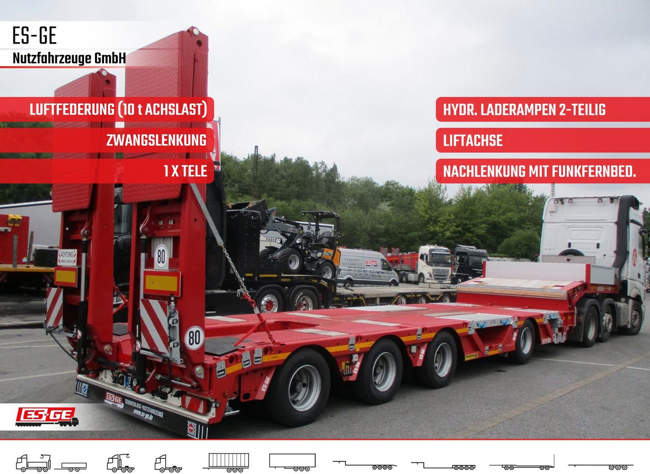 Faymonville Multimax Satteltieflader (1+3) - hydr. gelenkt - Low loader semi-trailer: picture 1 Faymonville Multimax Satteltieflader (1+3) - hydr. gelenkt - Low loader semi-trailer: picture 1