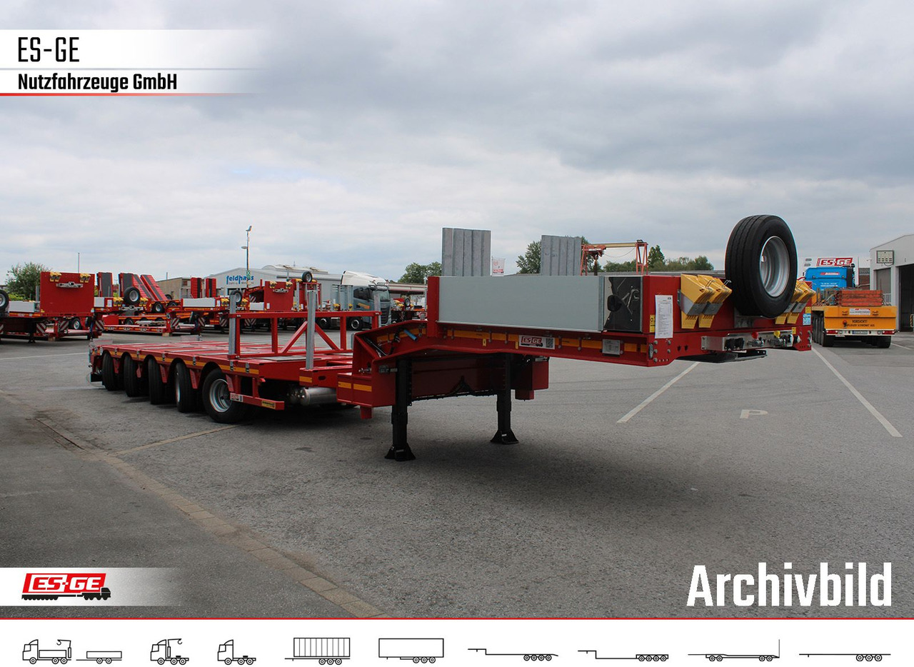 Faymonville Multimax Satteltieflader - hydr. gelenkt - Low loader semi-trailer: picture 4 Faymonville Multimax Satteltieflader - hydr. gelenkt - Low loader semi-trailer: picture 4