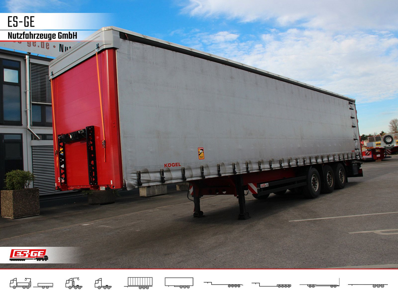 Kögel 3-Achs-Cargo-Coil-Pritschensattelanhänger - Curtainsider semi-trailer: picture 2 Kögel 3-Achs-Cargo-Coil-Pritschensattelanhänger - Curtainsider semi-trailer: picture 2