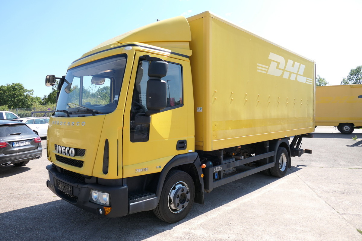 IVECO EuroCargo ML 75 E 16 P LBW LUFT AUTOMATIK COC EU - Box van: picture 1 IVECO EuroCargo ML 75 E 16 P LBW LUFT AUTOMATIK COC EU - Box van: picture 1