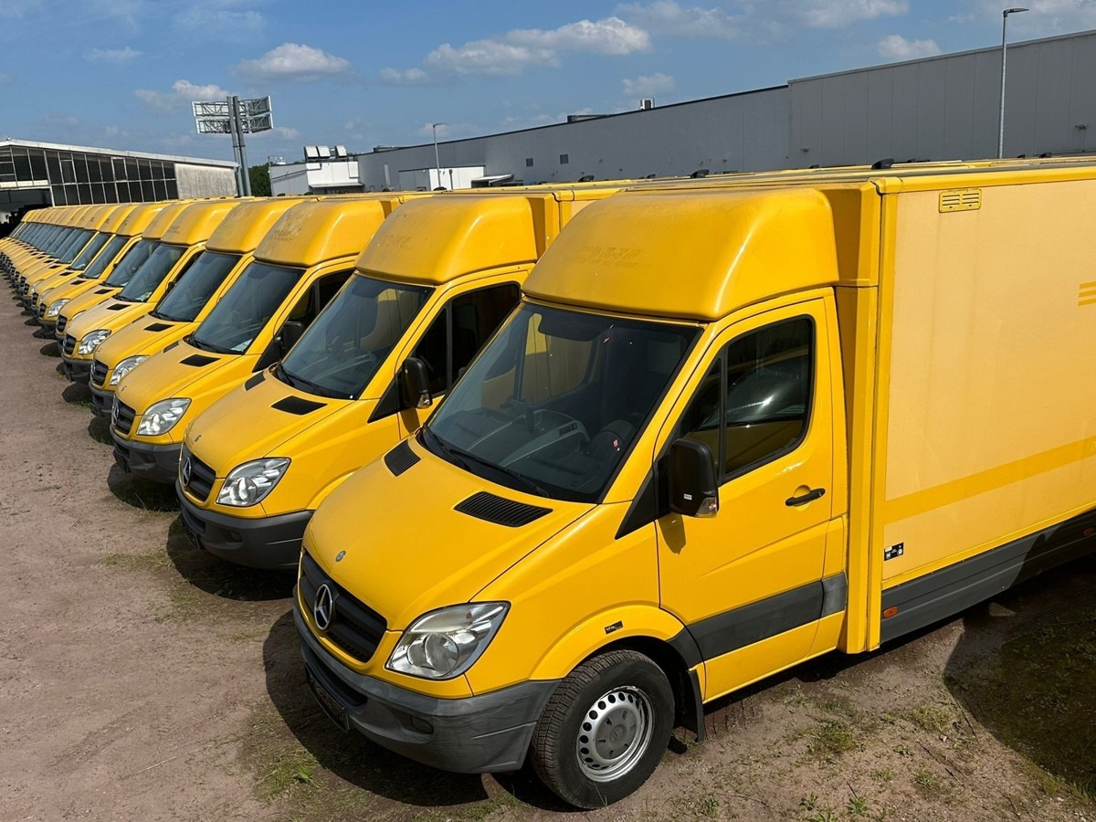 MERCEDES-BENZ SPRINTER 310 CDI MAXI EURO-5 KOFFER REGALE KAMER - Box van: picture 1 MERCEDES-BENZ SPRINTER 310 CDI MAXI EURO-5 KOFFER REGALE KAMER - Box van: picture 1