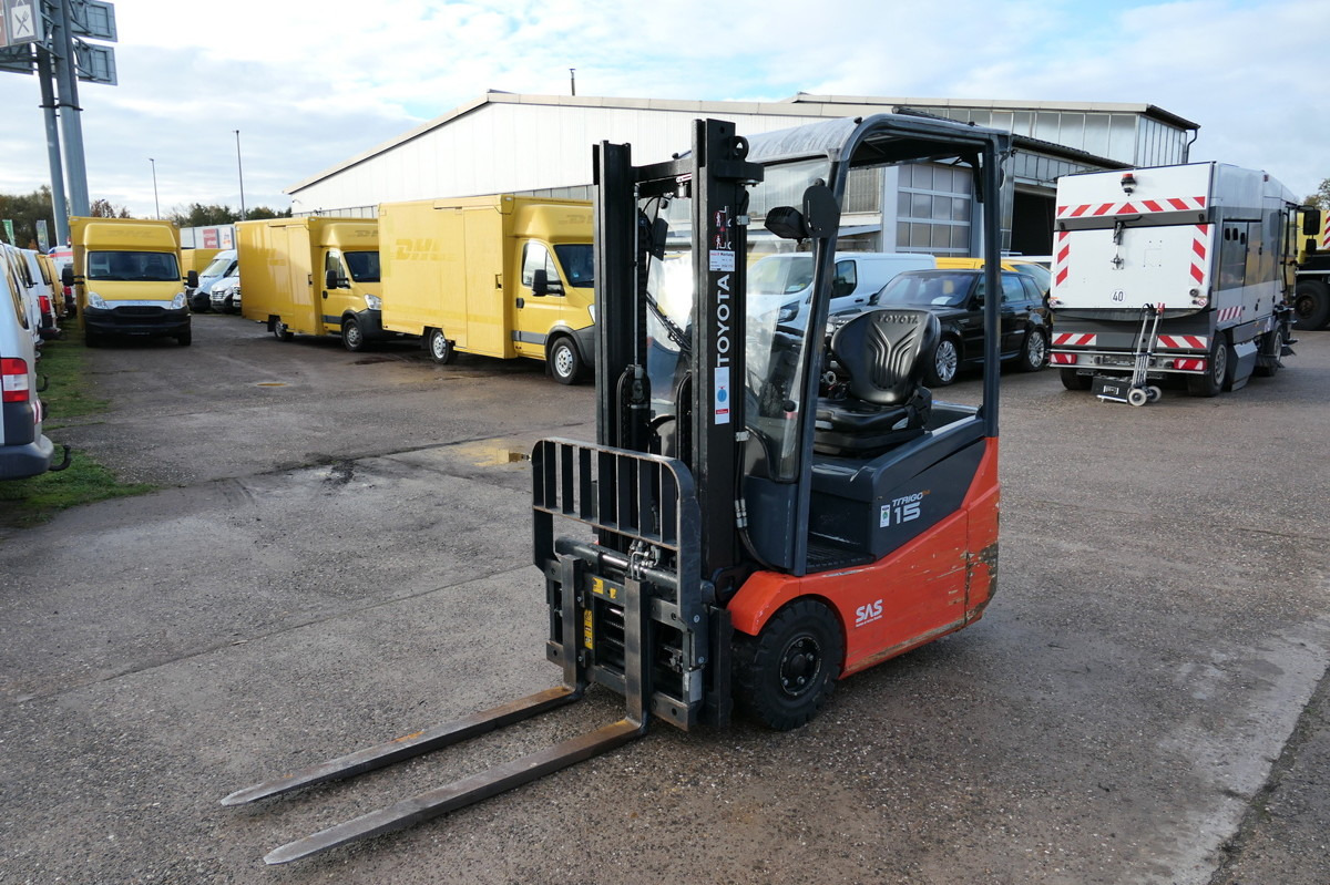 TOYOTA 7FBEST 15 Elektro 3-Rad - Electric forklift: picture 3 TOYOTA 7FBEST 15 Elektro 3-Rad - Electric forklift: picture 3