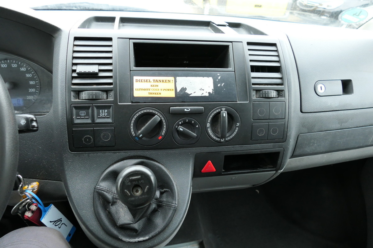 Small van VW T5 Transporter 1.9 TDI 2-Sitzer PARKTRONIK 2xSCH: picture 12