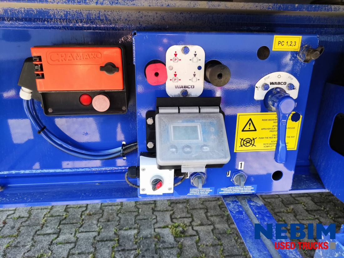 Tipper semi-trailer Stas S300CX 48m3 - Full ALU kipper: picture 11