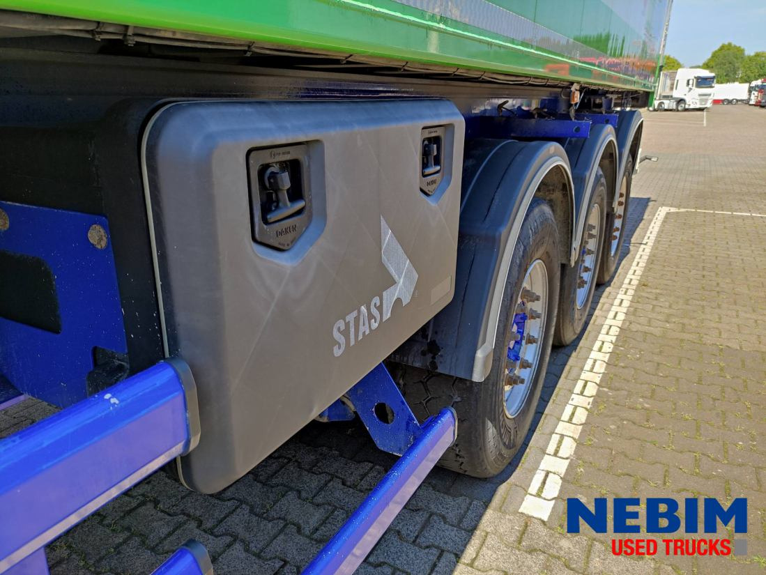 Tipper semi-trailer Stas S300CX 48m3 - Full ALU kipper: picture 14
