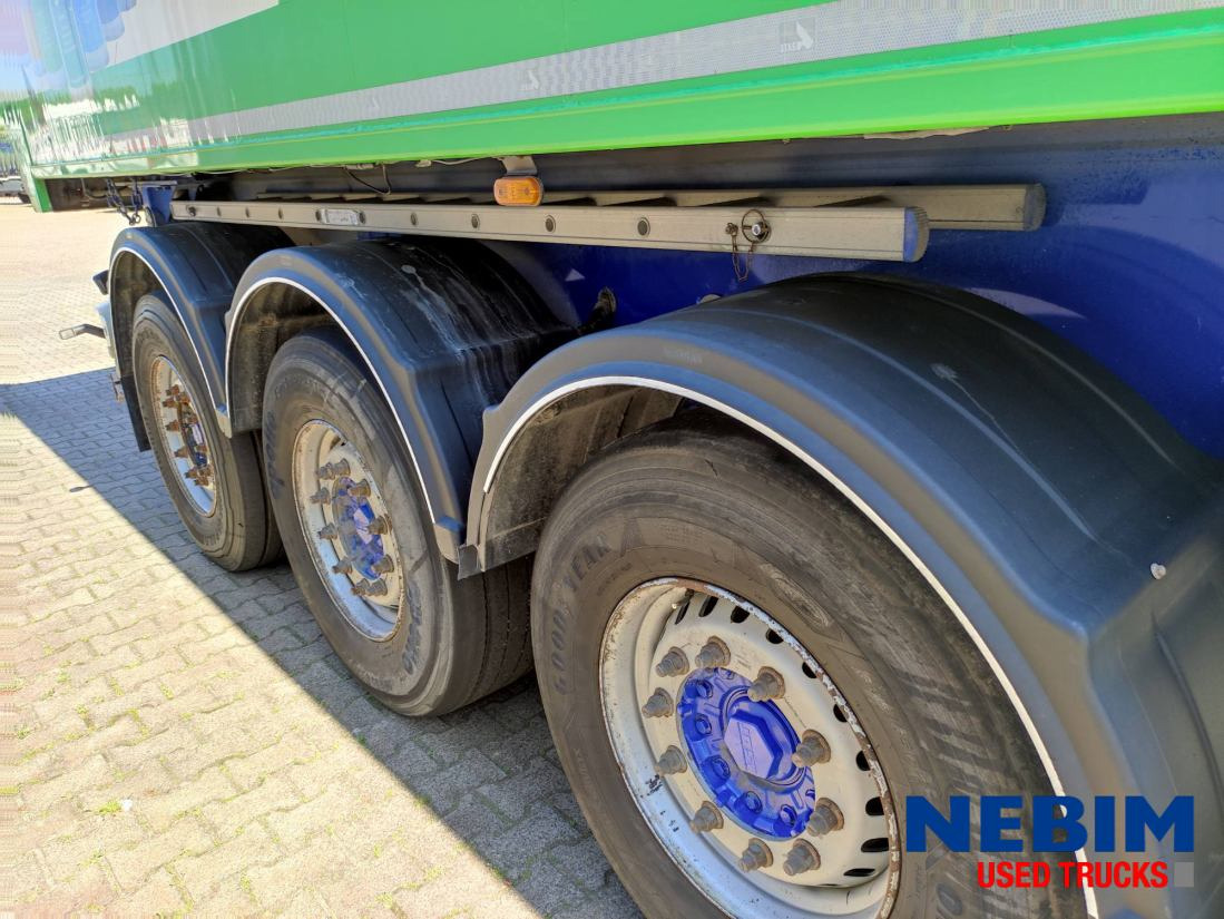 Tipper semi-trailer Stas S300CX 48m3 - Full ALU kipper: picture 18