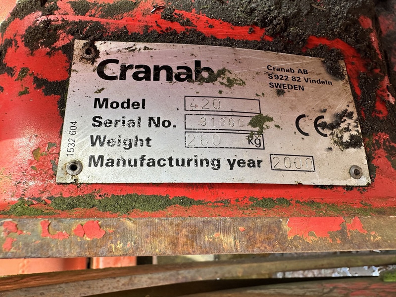 CRANAB 420 - Forestry trailer: picture 2 CRANAB 420 - Forestry trailer: picture 2