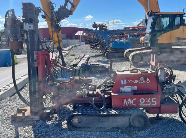 Comacchio mc 235 - Pile driver: picture 5 Comacchio mc 235 - Pile driver: picture 5