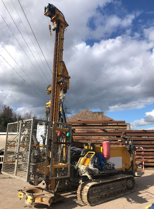 Klemm KR708-2 - Pile driver: picture 4 Klemm KR708-2 - Pile driver: picture 4