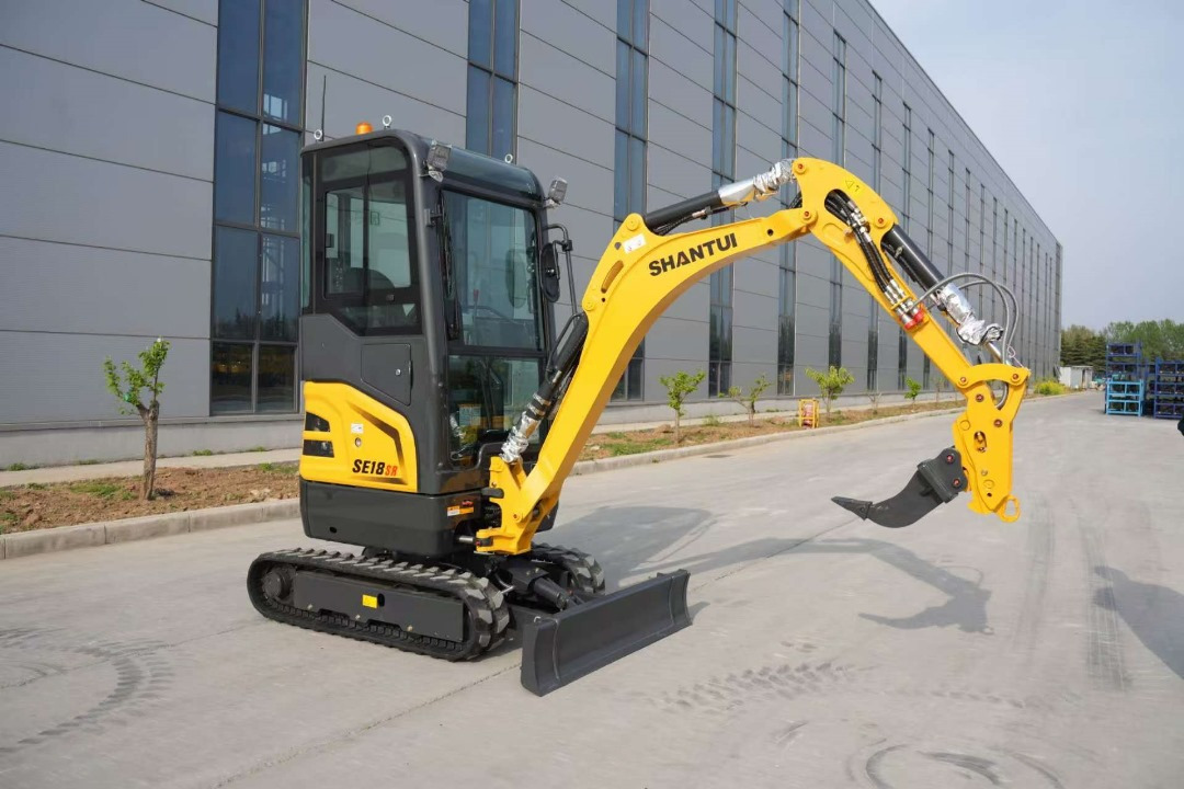 Shantui SE18SR - Mini excavator: picture 1 Shantui SE18SR - Mini excavator: picture 1