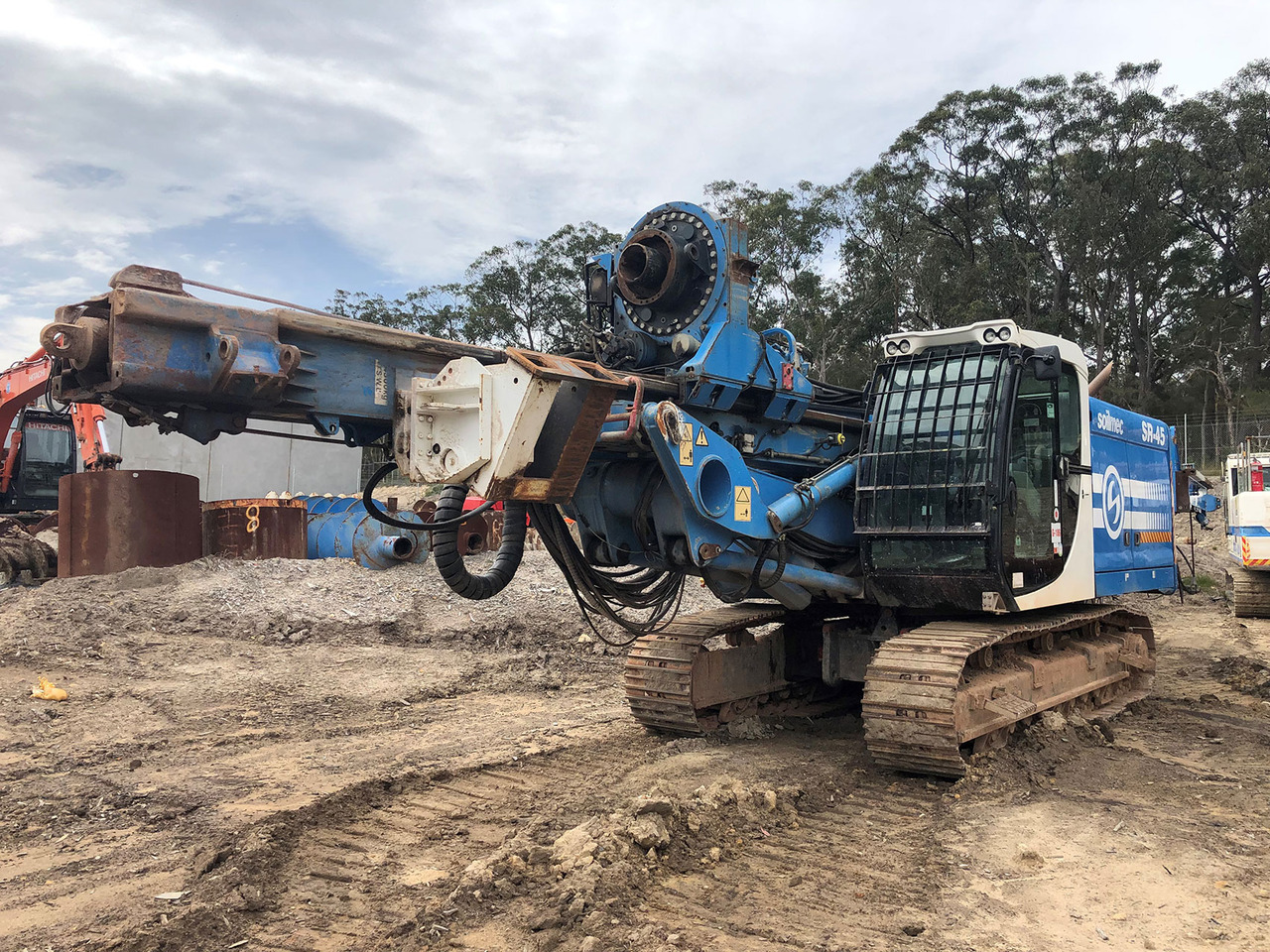 Soilmec SR-45 - Pile driver: picture 1 Soilmec SR-45 - Pile driver: picture 1