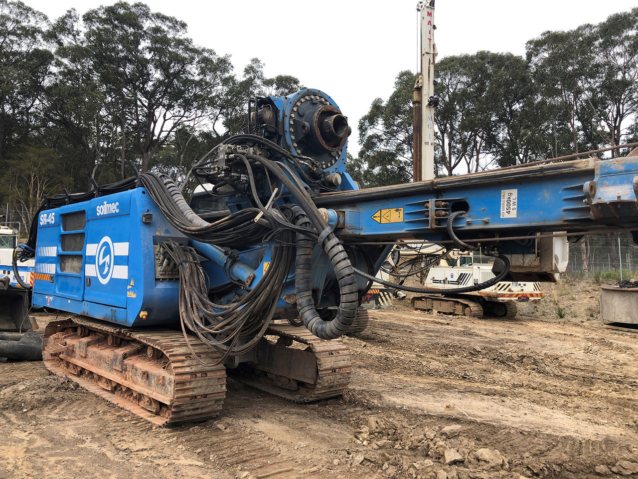 Soilmec SR-45 - Pile driver: picture 3 Soilmec SR-45 - Pile driver: picture 3
