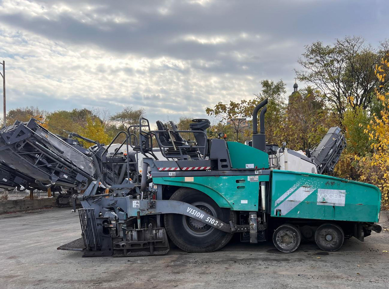 Vogele Vision 5103-3i - Asphalt paver: picture 2 Vogele Vision 5103-3i - Asphalt paver: picture 2