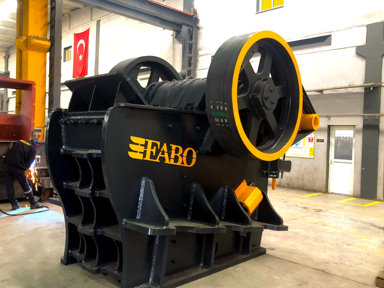 FABO Jaw crusher - Jaw crusher: picture 2 FABO Jaw crusher - Jaw crusher: picture 2